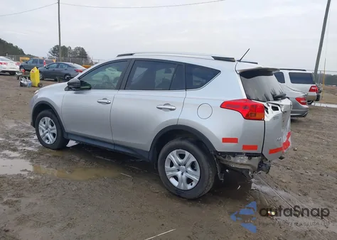 2013 Toyota Rav4 Le from USA, damaged, VIN JTMZFREV8D5000125
